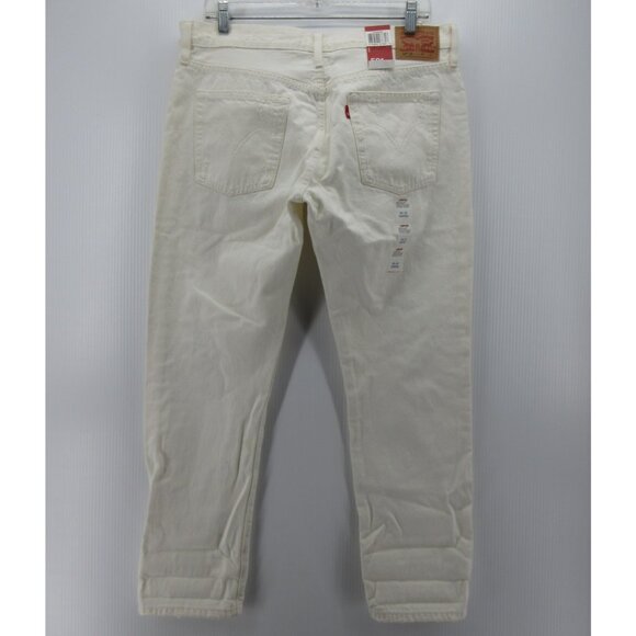 Levis 501 CT Jeans 30 Button Fly Distressed Cropped Denim Pants NEW - Picture 9 of 16